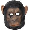 Máscara de Gorila César Halloween Mascarada Horror Broma cosplay Casco simulado de látex