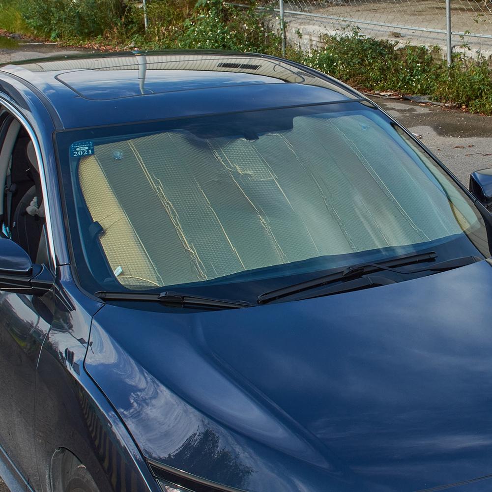 SUV Car Windshield Sunshade Cover Windscreen Sun Cover Parasols for Car, UV Heat Shield Block Solar Protection Folding Mat