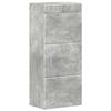 Bathroom Wall Cabinet TULUM Concrete Grey 37 X 24.5 X 86 Cm