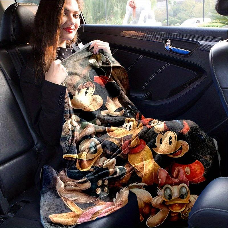 1 stuks, Gezellige Disney Personages Woondecoratie Deken: Perfect Cadeau voor Slaapkamer, Woonkamer, Reizen, Kamperen, Auto