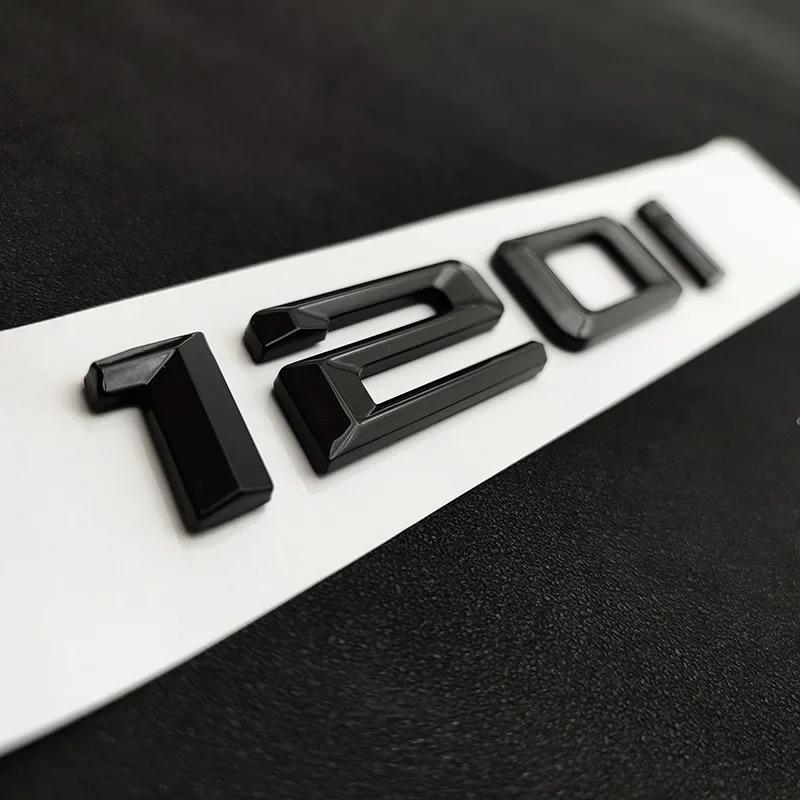Lettere Nere 3D in ABS per Bagagliaio Auto Per BMW 114i 116i 118i 120i 125i 130i 15i 140i Emblema Logo Adesivo F20 E87 F21 Accessori Auto ip2
