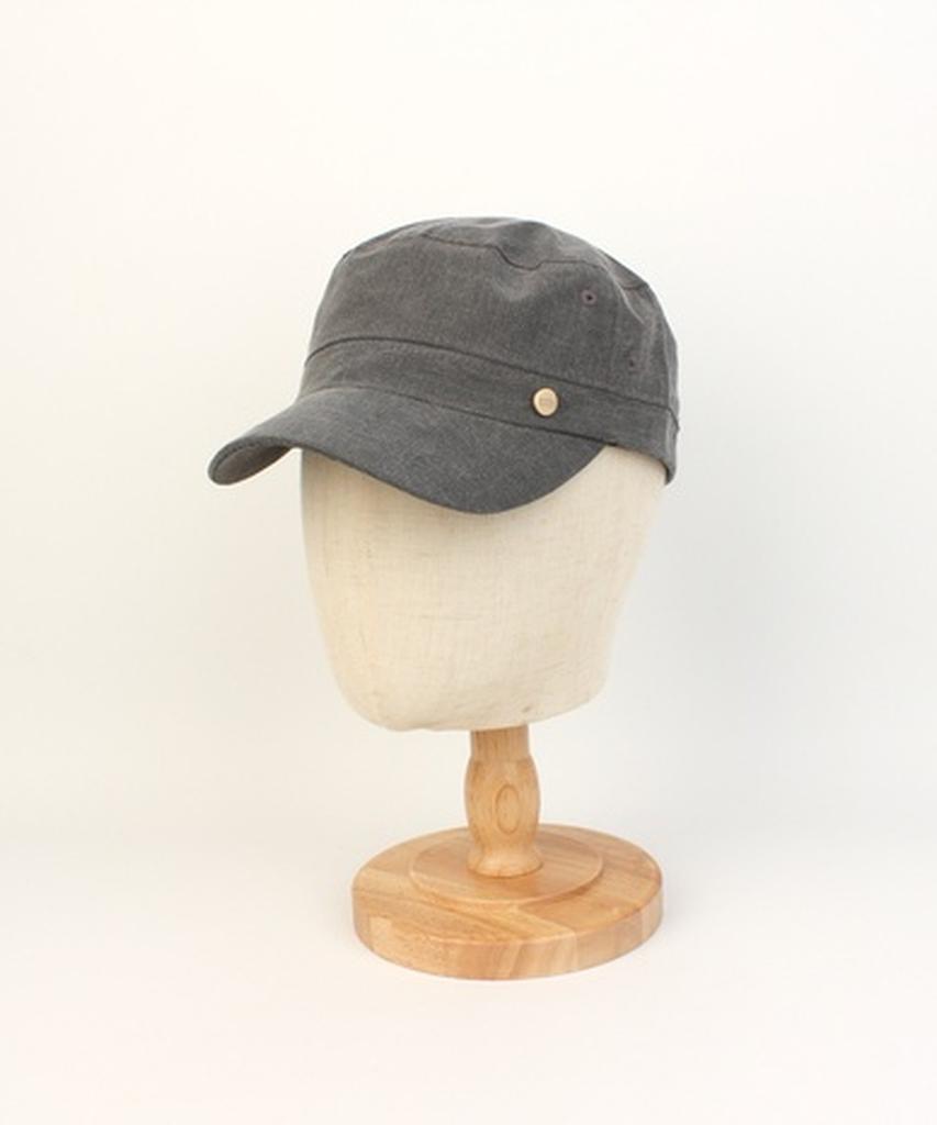 Yunibeosyeolkemiseuteuli Washing Gray Logo Workcap Marine Cap