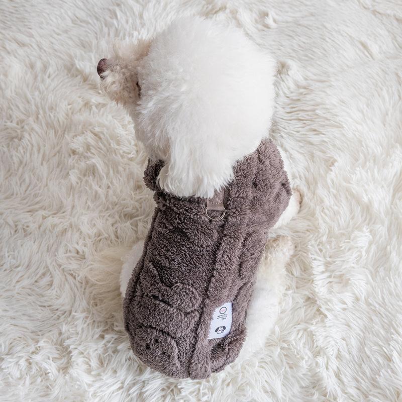 Soft Fleece Dog Clothes Winter Warm Puppy Kitten Pullover Pet Clothes Small Dogs Chihuahua Bulldog Apparel Sweater
