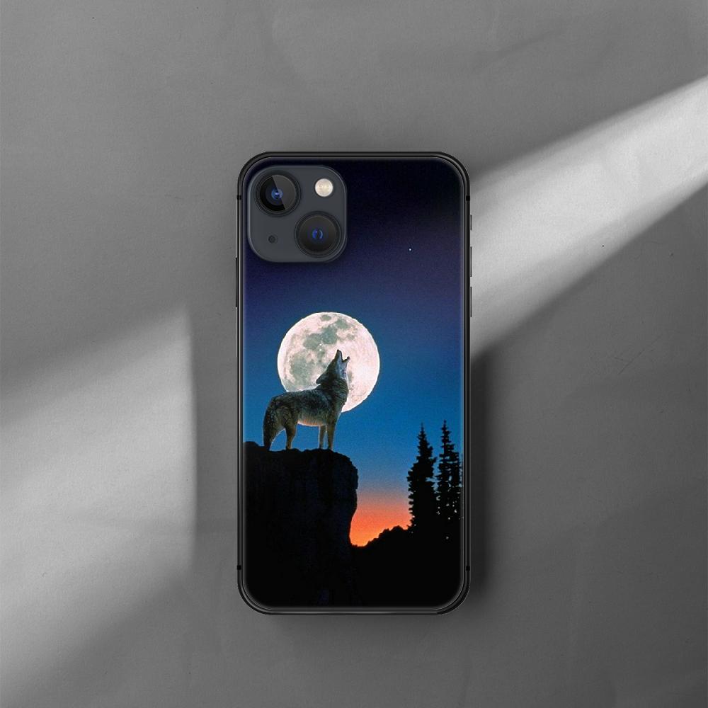 Wolf Fierce Animal Phone Case For iPhone Samsung Galaxy Redmi Xiaomi Oppo OnePlus Note S A 7 8 9 10 11 12 13 14 20 21 22 23 53 54 Pro Max Plus Ultra