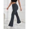 Yoga Bell-Bottom Hoge Taille Billiftende Leggings – Sport- en Fitnessbroeken voor Dames met Een Perzikvormige Billen en Wijde Pijpen