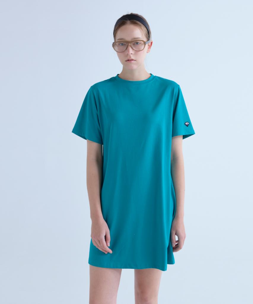 Boyeon Mini Dress Green 0198