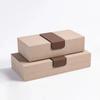 Modern Minimalist Small Leather Ring Necklace Bangles Jewelry Boxes Organizer Earrings Display Women Accessories Separator Luxury Storage Decoration