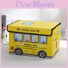 Cartoon Fabric Storage Box With Foldable Design For Bedroom Closet And Toy Organization