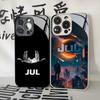 Julien Mari Jul Neue High-End Handyhülle für iPhone 17 Air 16 15 14 12 11 13 Pro Max Mini Se Puls Glas Hülle