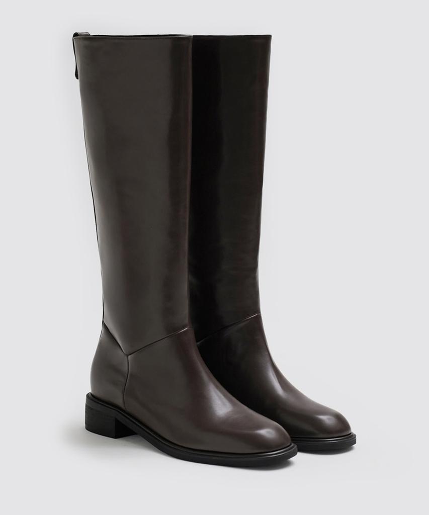 Lito Beretz Plain Long Boots Loblltr4H016_2Colors
