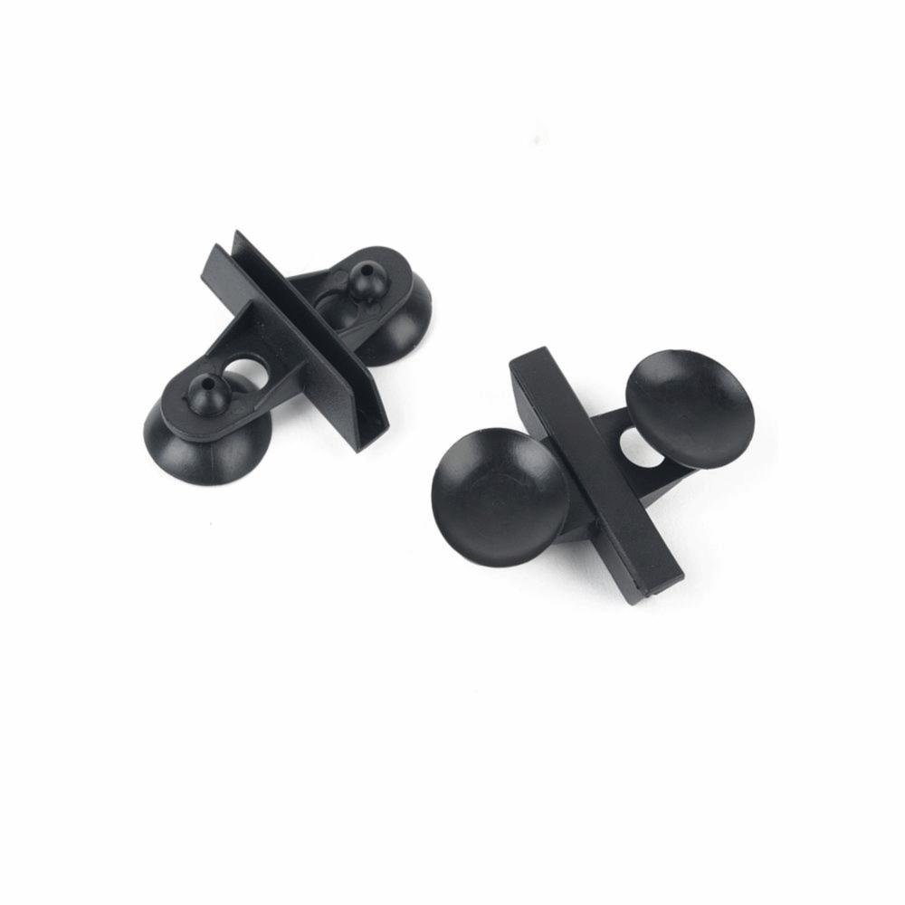 2 Stück Glas Klemme Trennwand Halter Saugnapf Aquarium Trennclip Aquarium Trennwand Clip