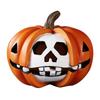 Handmade Resin Pumpkin Halloween Pumpkin Decorations Jack O Lantern for Home Porch Front Door Mantel Room Decoration