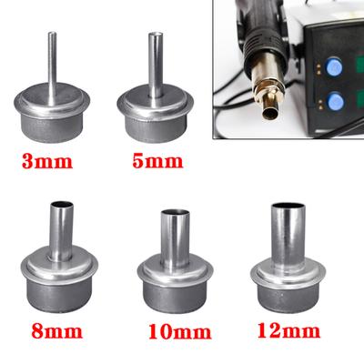 Buse Chauffante 3mm 5mm 8mm 10mm 12mm Buses pour Pistolets à Air Chaud pour Station de Soudage QUICK 861DW Buses de Soudage Pièces de Rechange