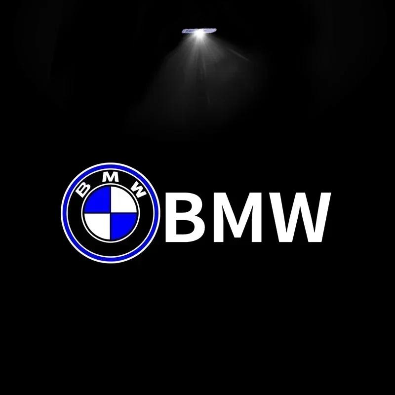 2Pc HD 3D LED Light Car Door Projector Welcome Lights For Bmw 50th M Performance 1 2 3 4 5 7Series X2 X3 X4 X5 X6 X7 M3 M4 M5 M6