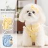 Spring/Summer Pastoral Crossbody Bag for Small/Medium Dogs & Cats - Two-Legged Teddy Style Pet Outfit
