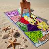 Happy Tree Friends Anniversary Beach Towel, Super Soft Microfiber, Gift for Her/Him, Birthday, for Pool, Beach, Travel, Home Decor Fan Gifts