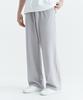 WHOLOVESART Unisex Essential Wide Banding Slacks Mystic Gray