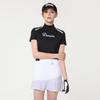 DENNIS GOLF Women'S Perforated Color Block High-Neck T-Shirt_Nammlts069