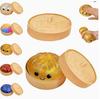 Explosive Steamed Buns Decompression Pinch Music Decompression Vent Artifact Non-Sticky Set Portable Explosive Buns