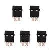 5pcs 30A JH-703FC Blade Standard Middle Holder Box Clip W/ Cover Mini Size and Easy Installation