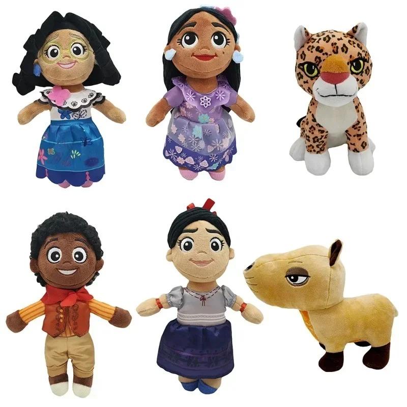 25-28Cm Cartoon Movie Encanto Character Plush Toy Mirabell Isabella Kawaii Plush Girl Birthday Decoration Gift Doll