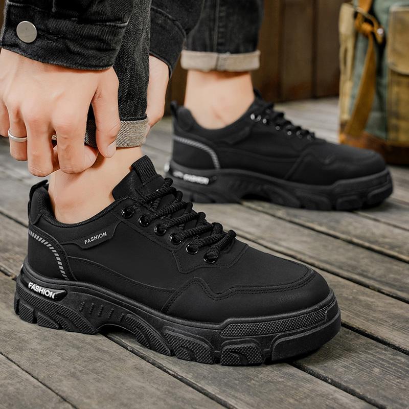 Men's New Casual Sports Shoes with Retro Style Outdoor Wear-resistant and Anti Slip Trendy Sports Shoes Versatile Trendy Shoes