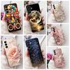 Clear For Samsung A26 5G SM-A266B Cover For Samsung Galaxy A26 5G Case Luxury Butterfly Love Fashion Flowers Cool Lion Painted