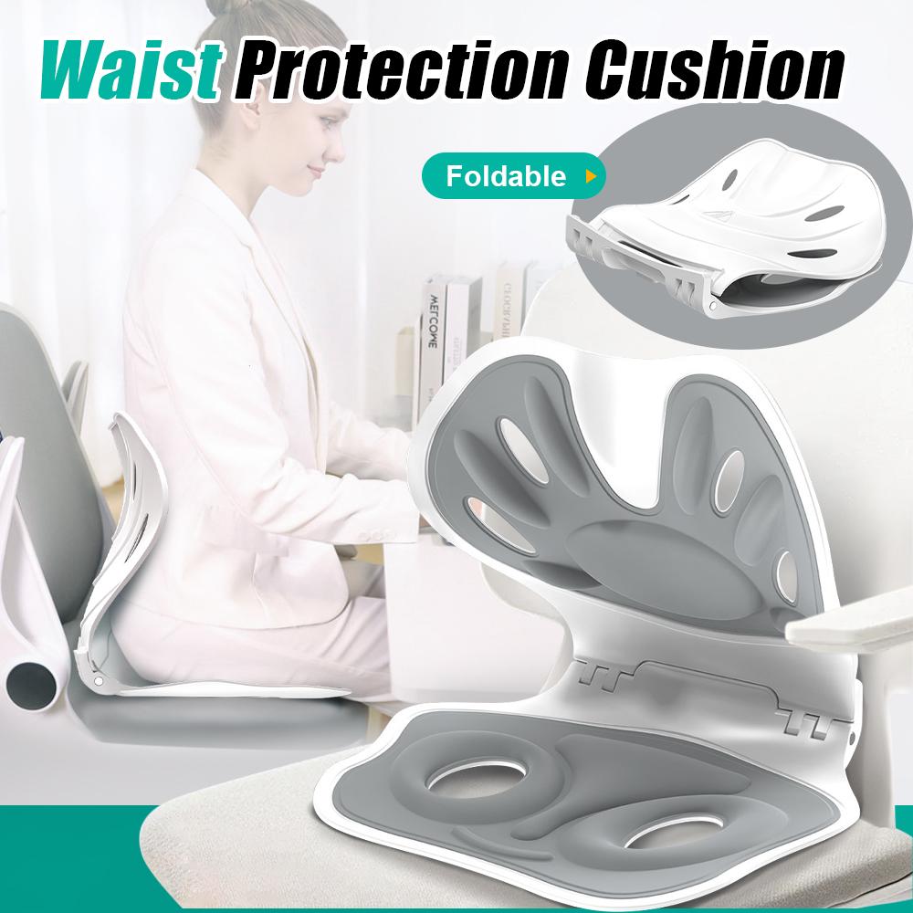Ergonomic Back Support Cushion for Office Chair Posture Correction Waist Pain Relief Anti Hunchback