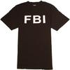 AAA Nuova T-Shirt FBI, M Nero
