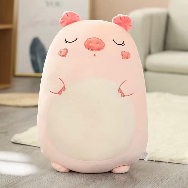 45-80cm Squish Kissen Plüsch Spielzeug Tier Kawaii Einhorn Dinosaurier Löwe Hase Weiche Schöne Kumpel Gefüllte Kissen Geschenk für Kinder Mädchen