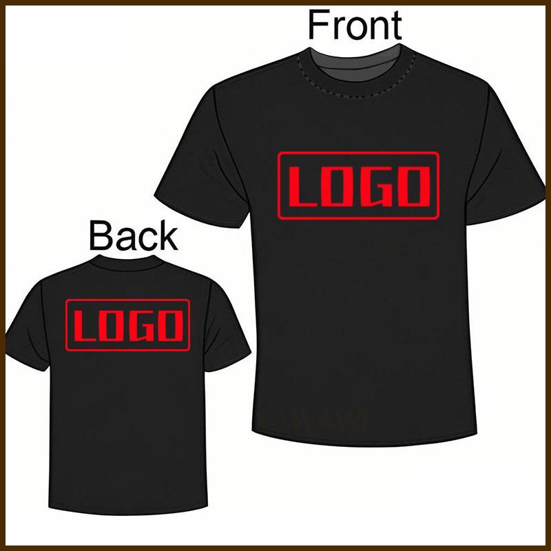 Black Personalized Man Teeshirt Tailor Made Summer Tshirt Adult Solid Color Tshirt Fashionable Vintage Personalized Summer