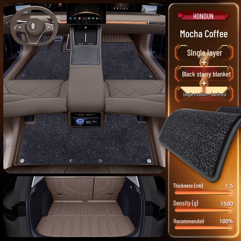 2026 Hongqi S9 TPE Fußmatten: Komplettes Innenraumteppich-Set für Fünfsitzer