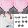 Vintage Sweater Clip Cape Cloak Clips Fashion Antique Elaborate Flower Shape Shawl Collar Clasp for Girl Women