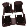 Genuine Leather Floor Mats for 2015-2024 Toyota Highlander, 5 or 7-Seater, Full Coverage