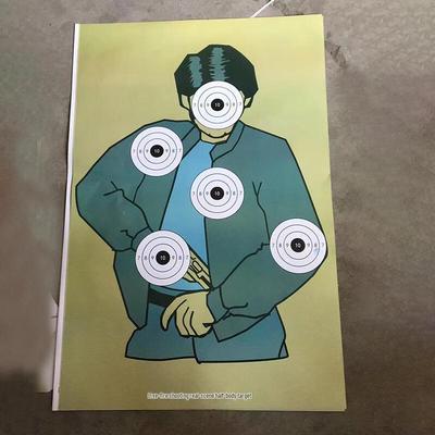 Thickened Half-Body Human Figure Shooting Targets
