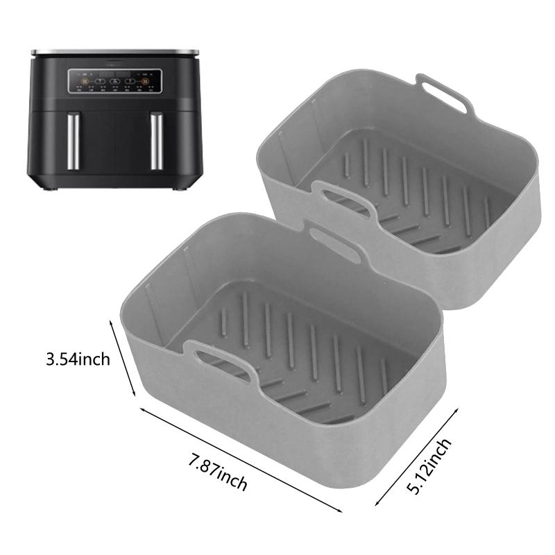 Air Fryer Silicone Pot Clip Set Reusable High Temperature Resistant Dishwasher Safe Air Fryer