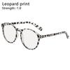 Round Frame UV Protection Myopia Glasses Anti Blue Light Vintage Eyeglasses Flat Mirror Eyewear