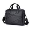 Men's Genuine Leather Business Handbag, Single Shoulder Crossbody Bag, Briefcase, Waterproof, Anti-theft, Anti-theft Brush