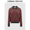 UR Women's Retro Striped Loose-Fit Knit Sweater
