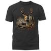 Whitetail Deer Buck Forest Scene Wildlife Nature Wilderness T-shirt