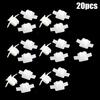20 PIÈCES Adapté pour HONDA Civic 8ème Gén. & CR-V 3ème Gén. Clips de Garniture d'Arc de Roue Entourage Extérieur Aile Avant Plastique Fixation Auto