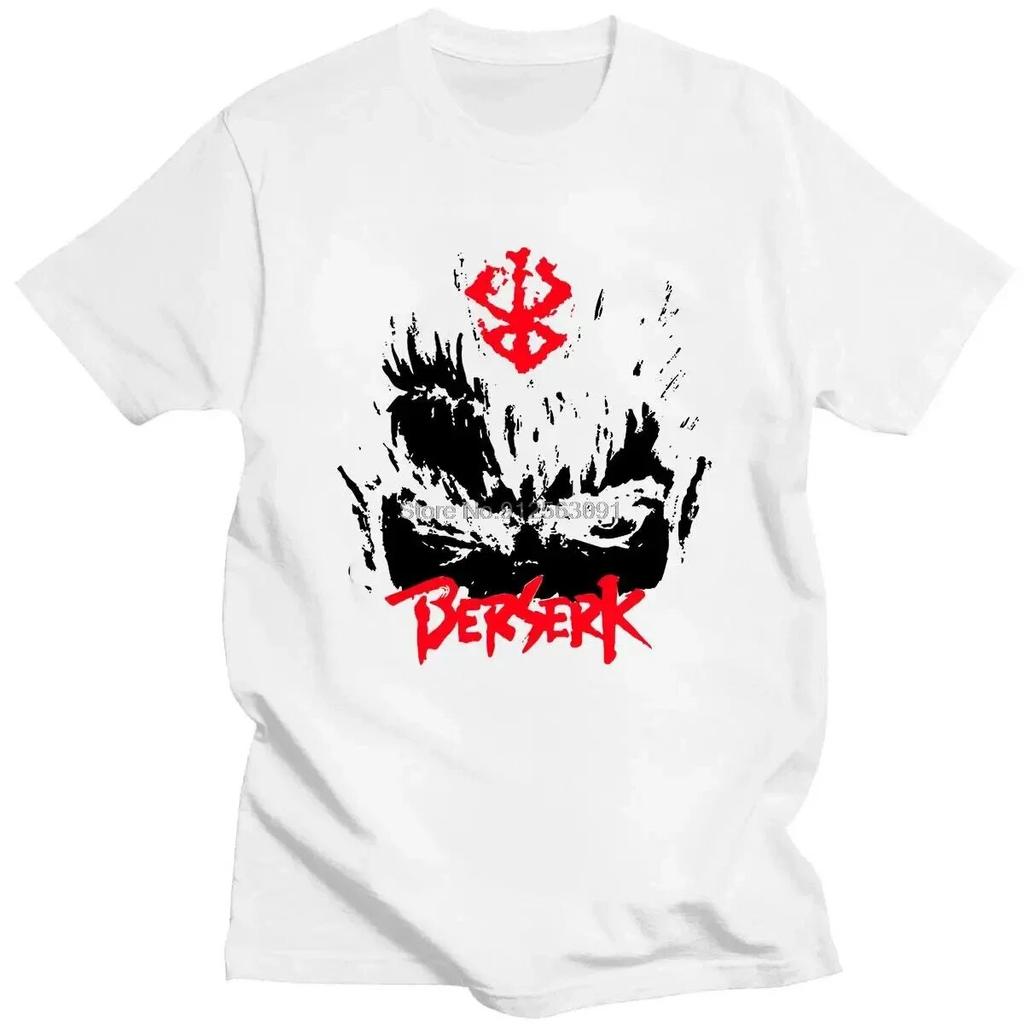 Berserk Graphic T-shirt Anime Bold Print Casual Hip Hop Loose Street Unisex T-shirt Harajuku Summer Cotton Unisex Clothing