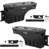 Truck Bed Storage Tool Box 2019-20 Chevrolet Silverado 1500 Left+Right
