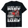 Lustiger Trucker Big Rig Sattelzug LKW Fahrer Geschenk T-Shirt Baumwolle Junge Oberteile Hemden Lässige T-Shirts Cool Familie