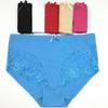 Women Underwear Cotton High Waist Solid Sexy Lace Ladies Panties Briefs Lingerie Plus Size 6 Pcs/lot