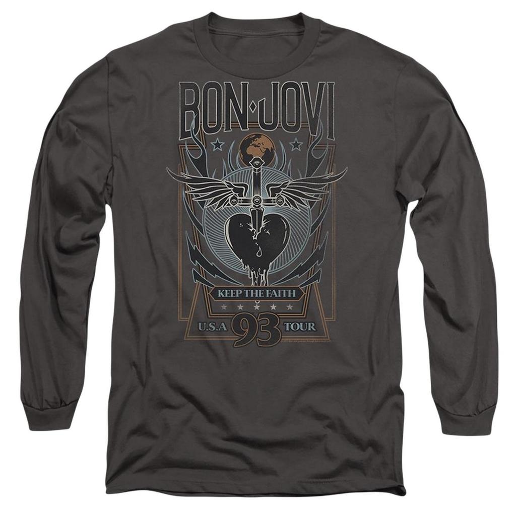 Bon Jovi T-shirt unisex per adulti Keep The Faith