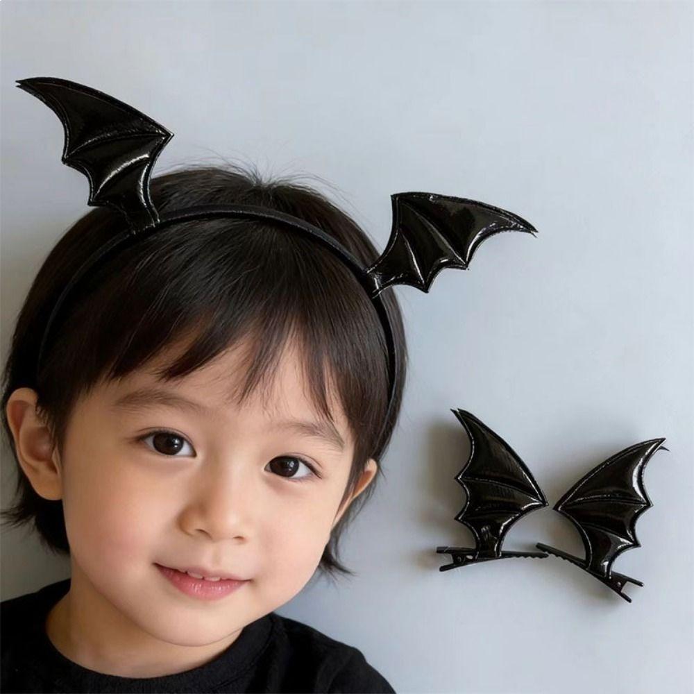 Fashion Halloween Bat Hair Clip Gothic Dragon Devil Hair Clips Pins  Cosplay Costume