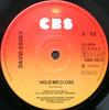 7inch Record DAVID ESSEX  Hold Me Close CBS3572 CBS 1975 Europe Rock Used