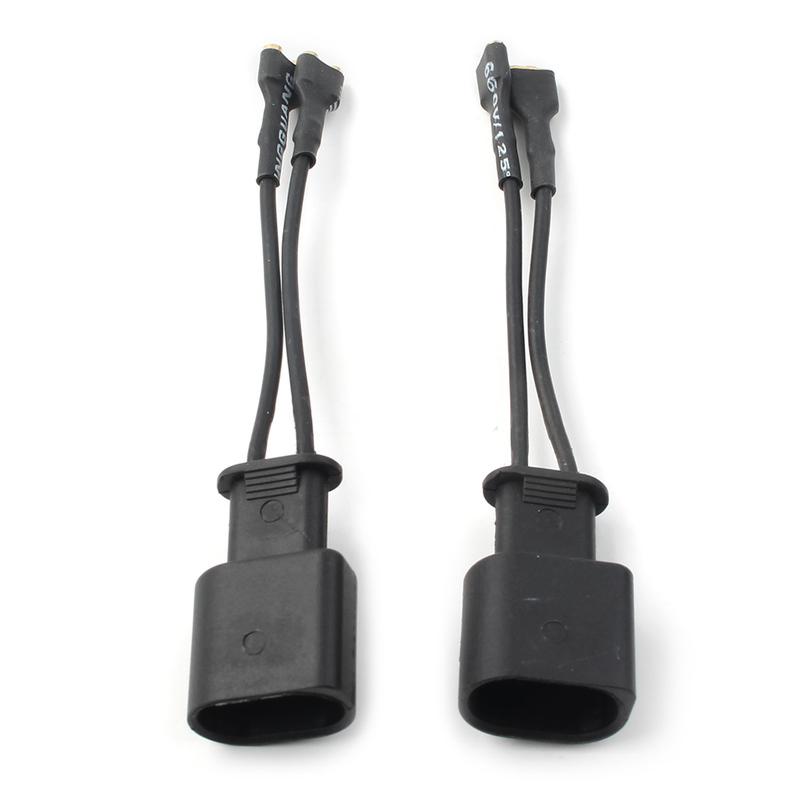 2Pcs Car Horn Speaker Adapter Wiring Harness Pigtail Socket for BMW 1 5 Series 2011- 3Series 2010- 7Series 2008-