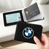 JSZT6656-8 Car Interior Stickers Driver License Holder Ultra Thin Case ID Card Credit Card Holder for E90 E60 E71 F30 F20 CG1